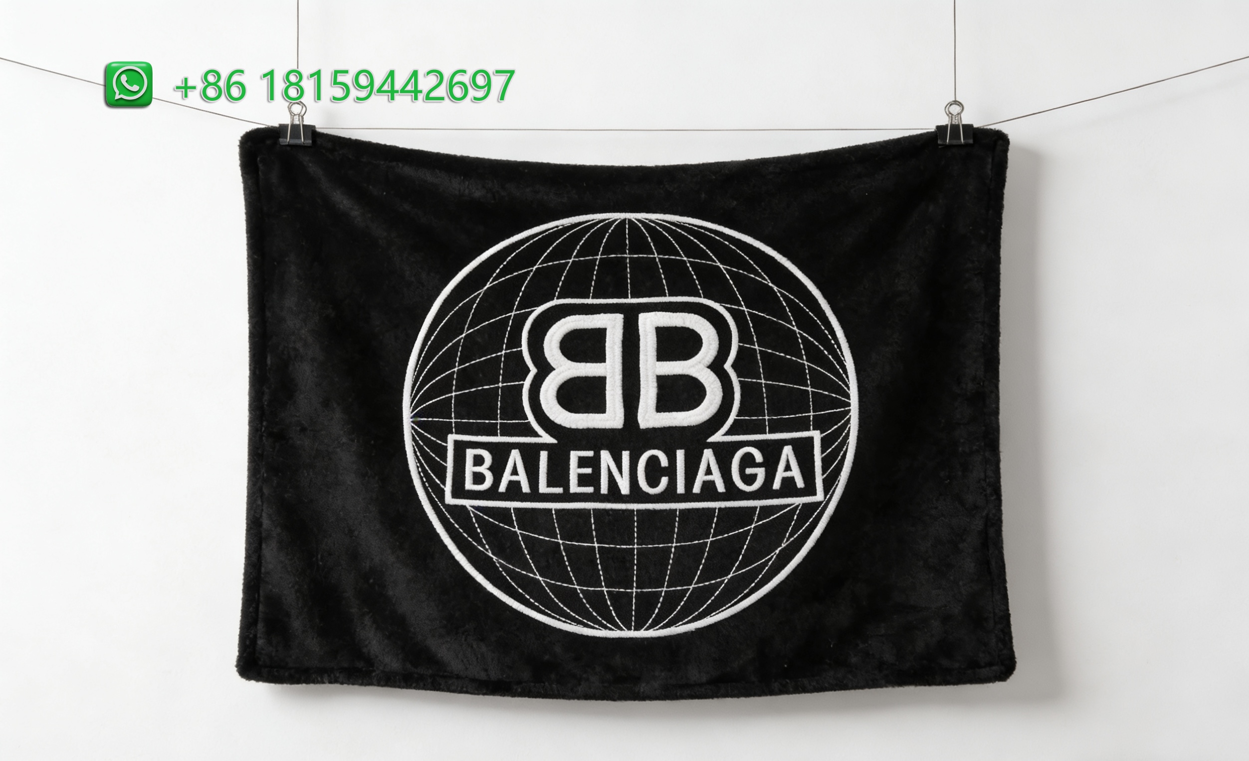 Balenciaga Throw Blankets